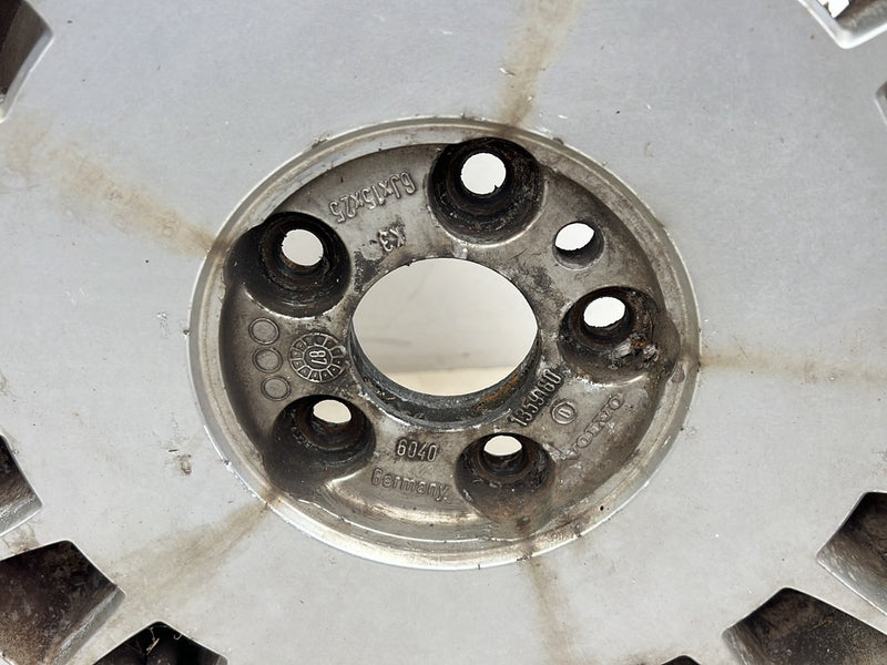 1990-1992 Volvo 740 745 940 6Jx15 15" Wheel Rim Pair 1359180 OEM #6497EM
