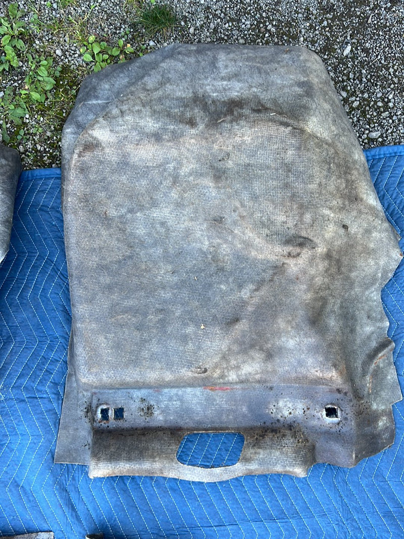 1993-1997 Volvo 850 Wagon Front & Rear Molded Carpet Set Gray OEM