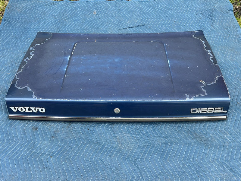 1975-1980 Volvo 244 240 *Sedan Only* Trunk Deck Lid Panel Blue OEM #5436EM
