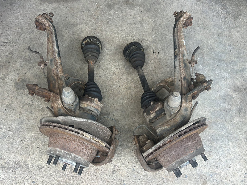 1983-1985 Porsche 944 Rear Trailing Arm Wheel Hub Knuckle Assembly OEM #2466EM