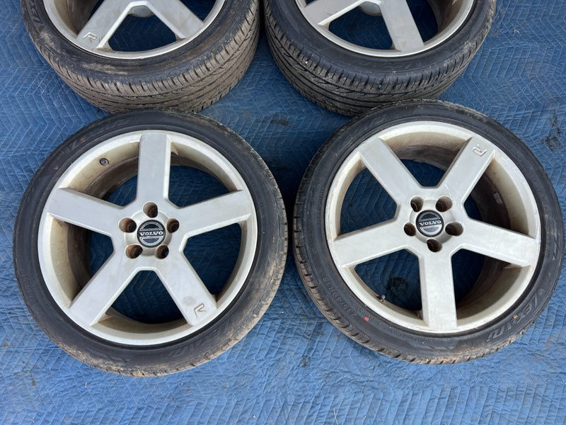2005-2007 Volvo S60R V70R 18" x 8J Wheel & Tire Set of 4 30647397 OEM #2858EM
