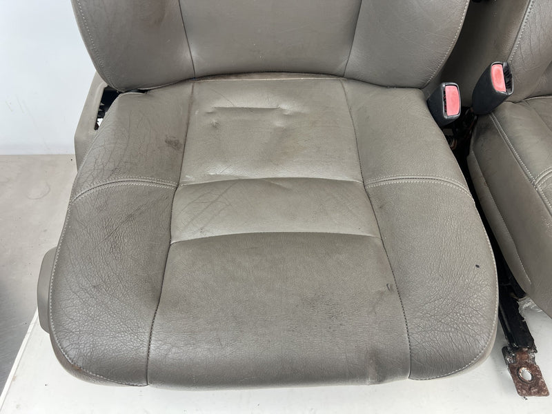 1998-2000 Volvo S70 V70 XC Gray Leather Power Front Left & Right Seat OE #6912EM