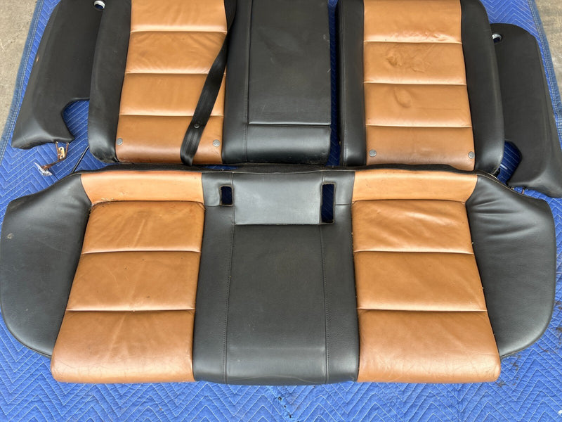 2005-2011 Audi A6 Rear Two Tone Amaretto + Black Seats 2100543LD38M OEM #26ZJ