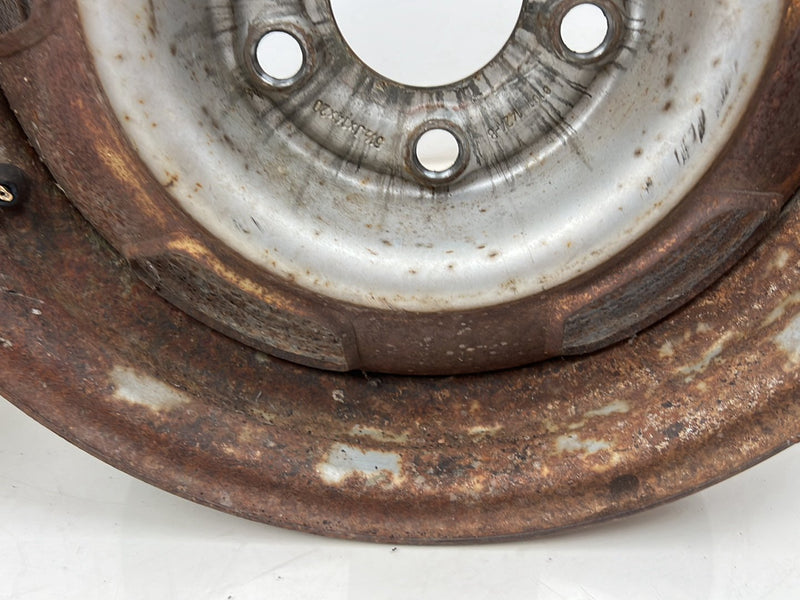 1975-1980 Volvo 244 240 14" Steel Wheel Rim Pair 5.5Jx14x20 OEM #5405EM