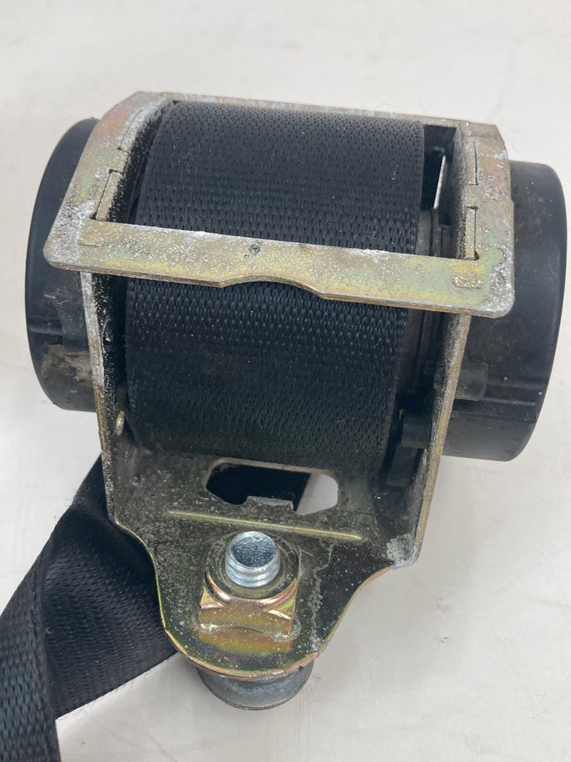 2003-2007 BMW 545i E60 Seat Belt Front Left Driver Black 601629800 OEM #4977M