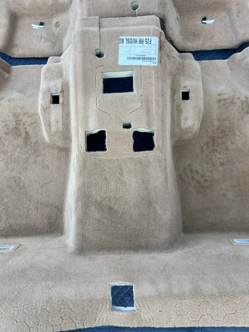 2011-2017 BMW X3 F25 Beige Complete Molded Carpet Set Front Rear OEM #2254EM