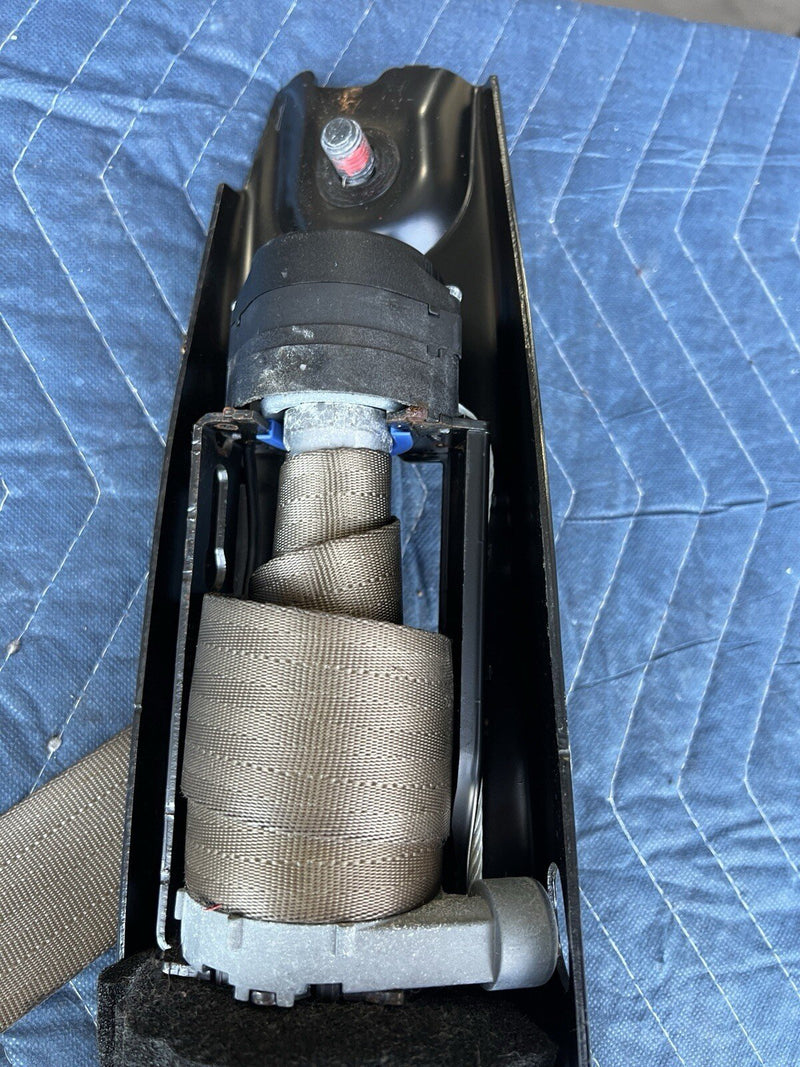 2008-2013 Volvo XC70 S80 Passenger Front Seat Belt Retractor Tan OEM #4359E