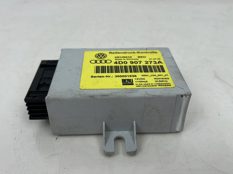 2001-2003 Audi S8 D2 A8 TPMS Tire Pressure Module Sensor 4D0907273A OEM #6077EM