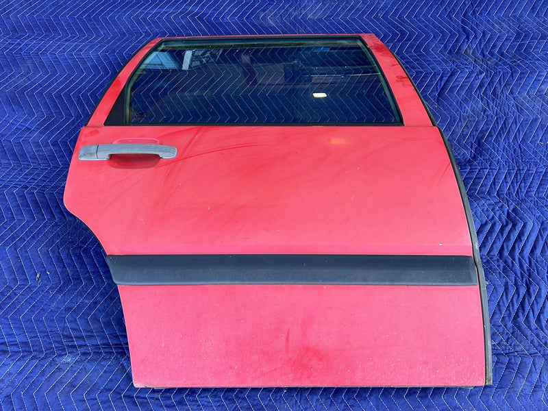 1993-1997 Volvo 850 Rear Passenger Right RH Door Assembly Red OEM