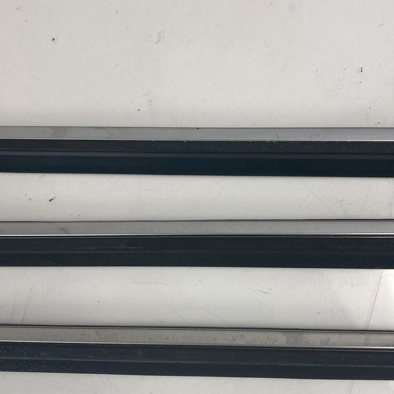 1975-1980 Volvo 244 Belt Line Door Trim Left Right Front 3 Pcs OEM #4901M