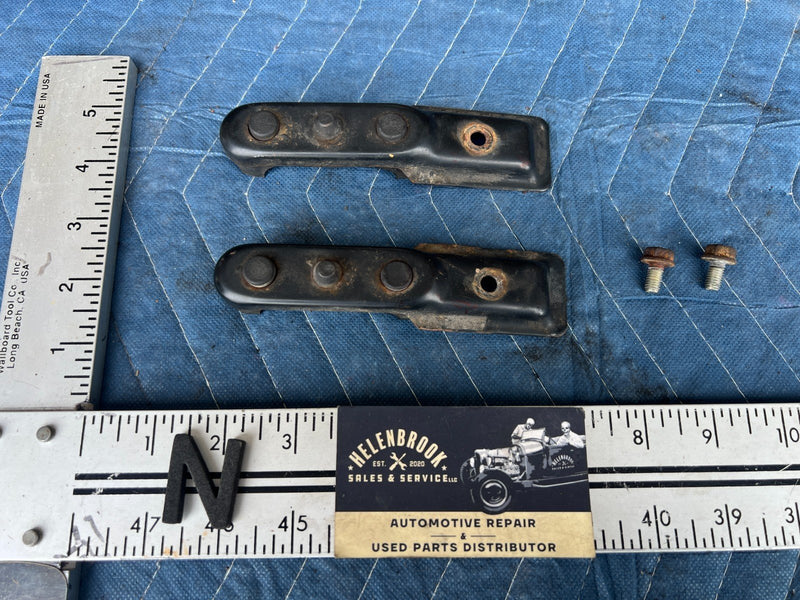 1989-1995 Volvo 740 940 Sedan Front Upper Radiator Mount Pair OEM #3790EM