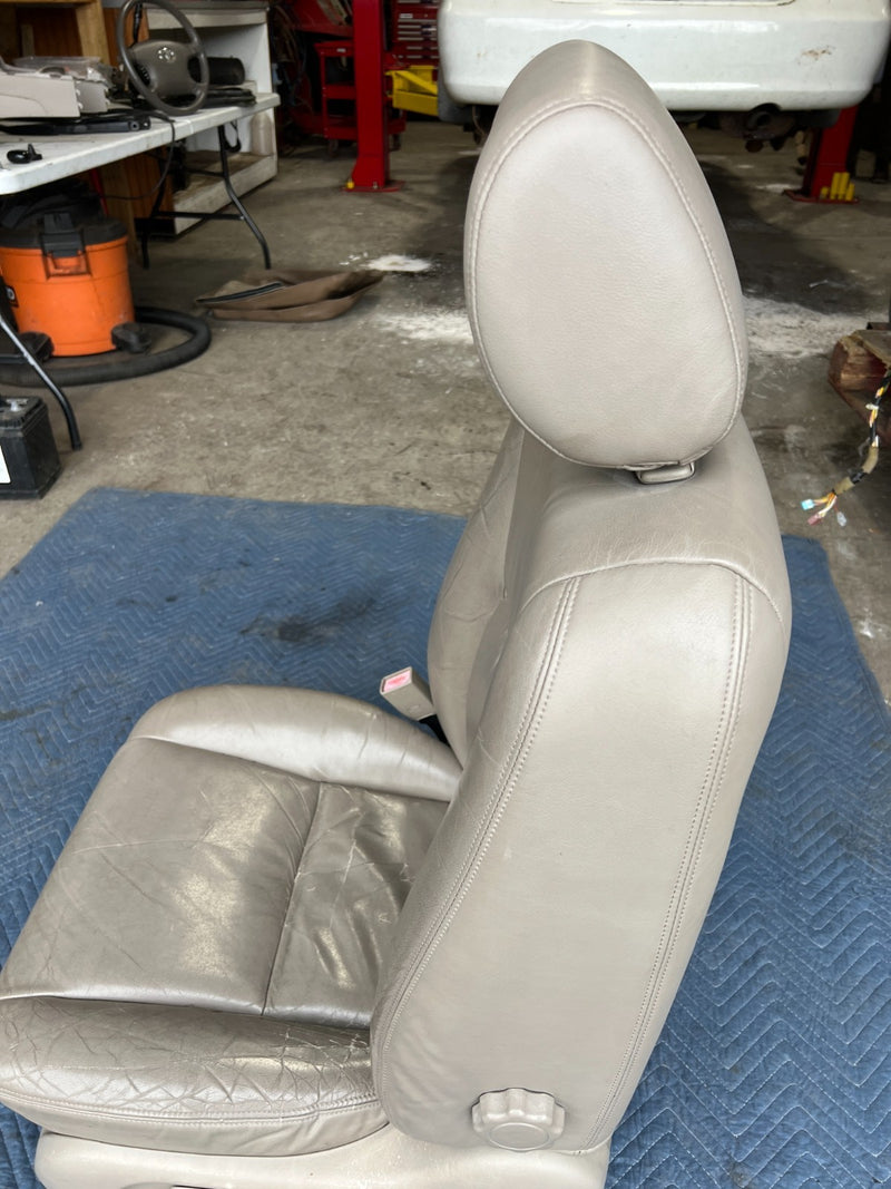 2002-2006 Toyota Camry Front Driver Left LH Seat Beige Leather OEM #5009EM