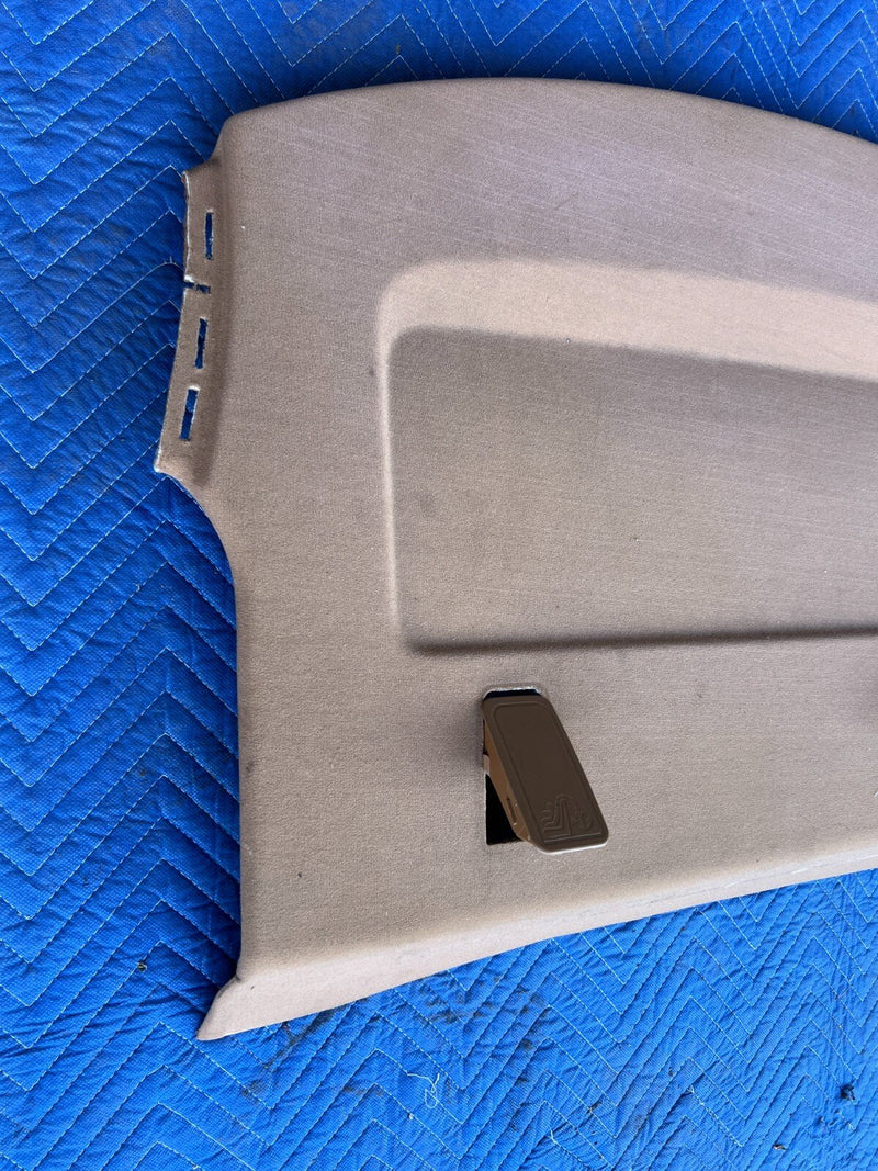 2005-2011 Audi A6 Rear Parcel Shelf Carpet Panel Amaretto 4F5863411 OEM #32ZJ