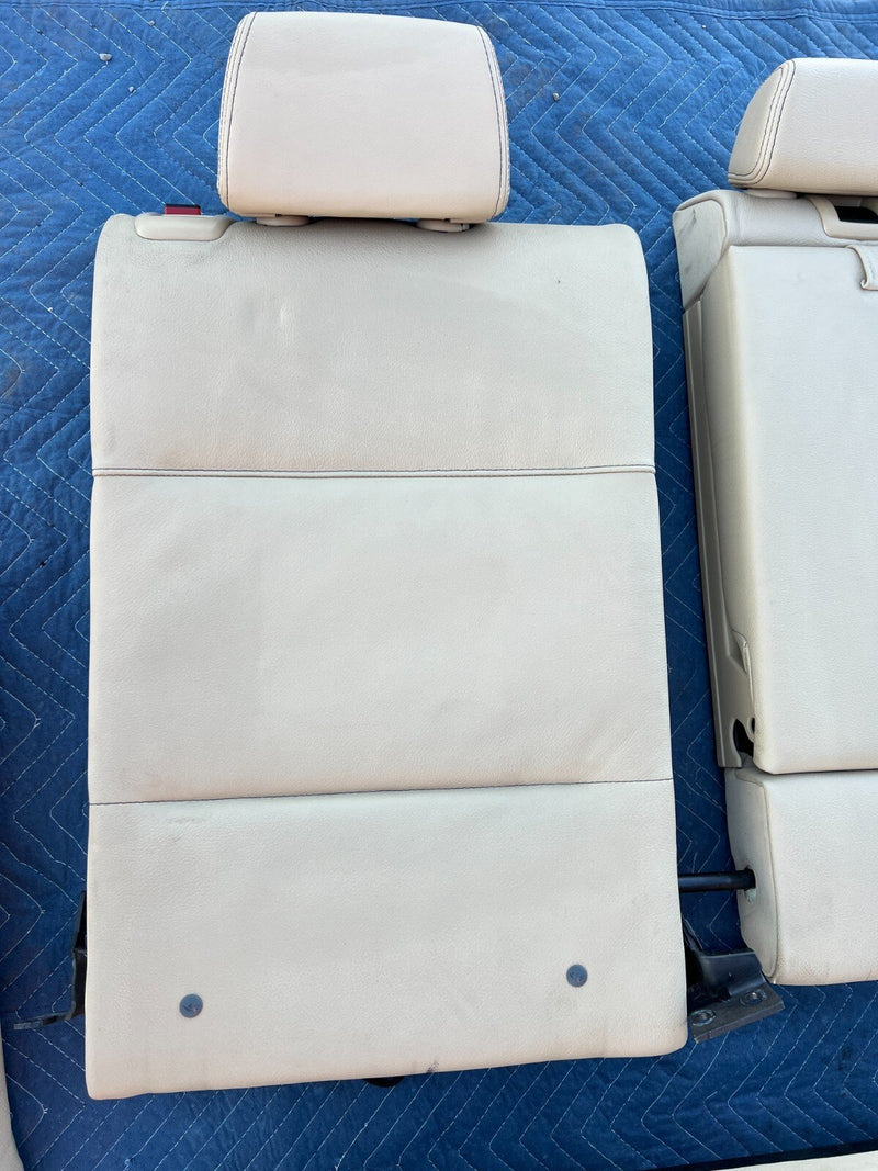 2011-2017 BMW X3 F25 Complete Beige Leather Rear Bench Seat Assembly OEM #2170EM