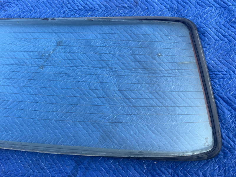 1967-1974 Volvo 140 142 Coupe Complete Rear Windshield Window Glass OEM #4893EM