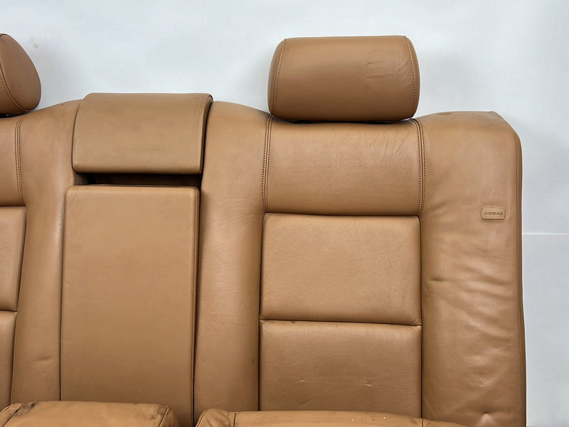1996-2003 Audi S8 D2 A8 Front & Rear Recaro Caramel Leather Power Seat Set OEM #6384EM