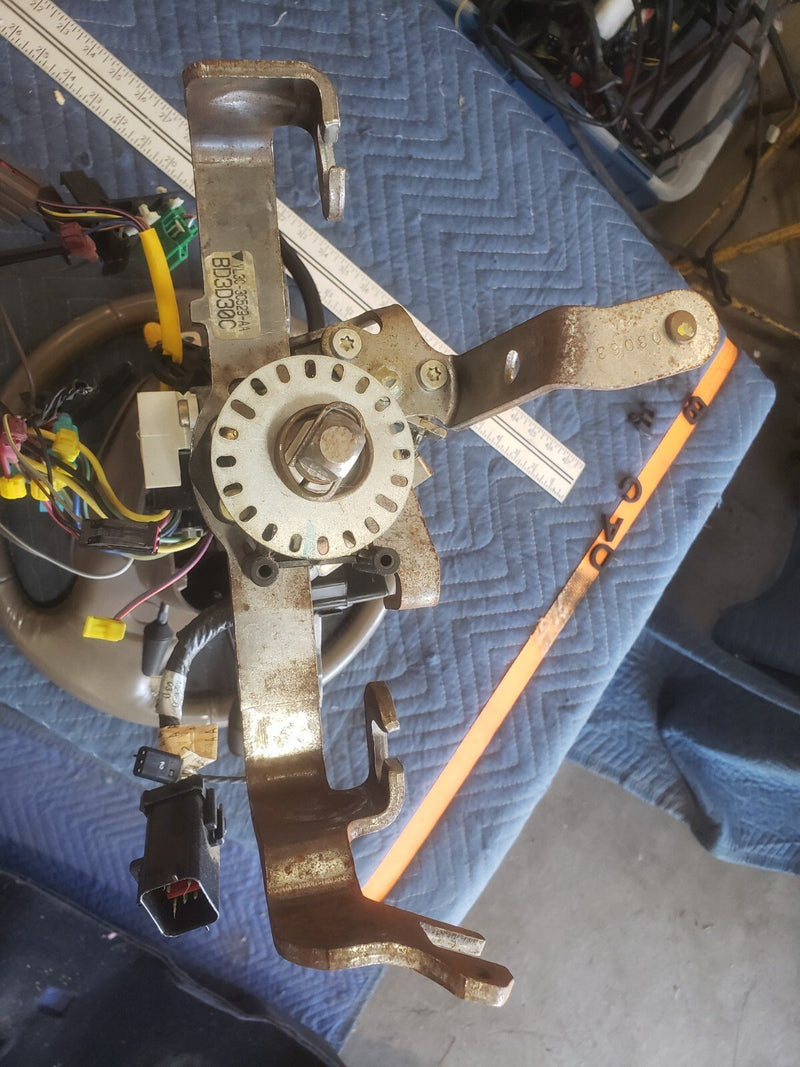 1999-2003 Ford F150 XLT Steering Column w/ Wheel, Shaft, & Stalks OEM #6501EM