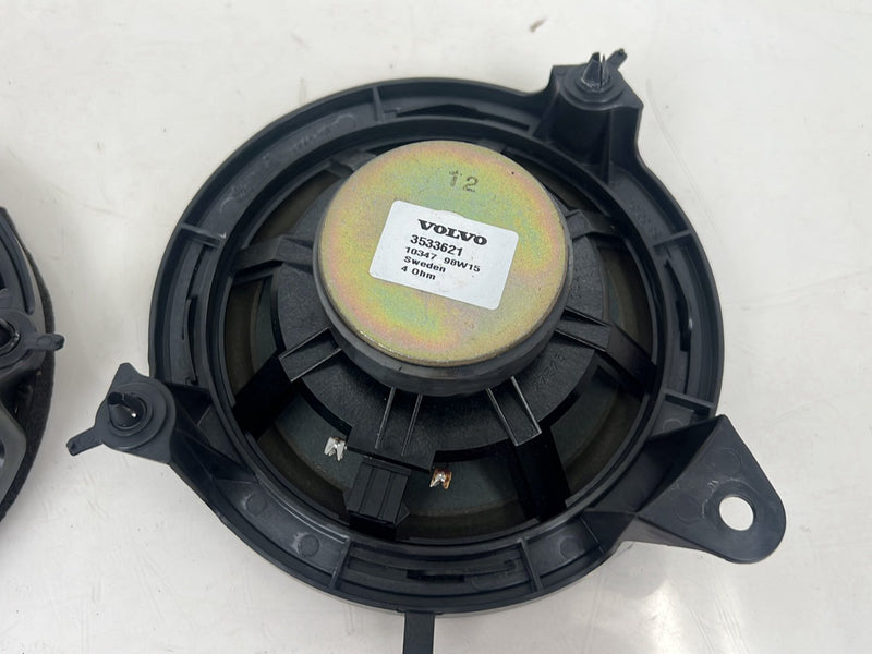 1998-2000 Volvo V70 Front Rear Left & Right Door Speaker Tweeter Set OEM