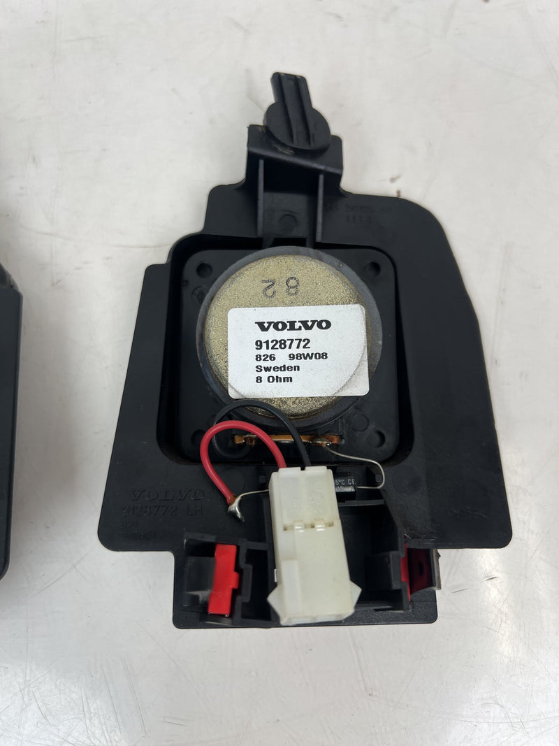1998-2000 Volvo S70 V70 XC Rear D Pillar Left & Right Speaker Pair OEM #6849EM