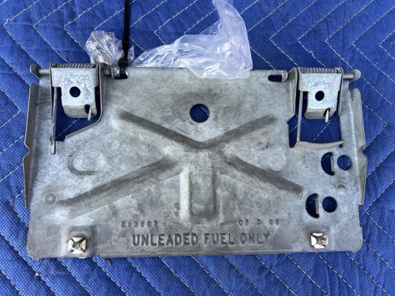 1980-1985 Cadillac Seville Gas Door License Plate Bracket Frame Flip Up #3295M