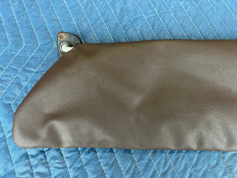 1983-1985 Porsche 944 Right & Left Brown Sun Visor Shade Pair OEM #2422EM
