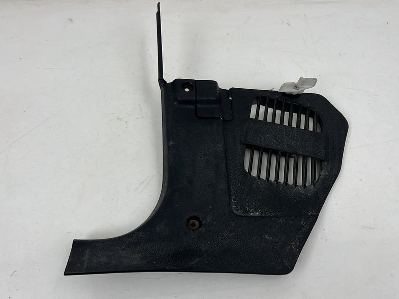 1990-1992 Volvo 740 745 Right & Left Kick Panel Trim Pair Black OEM #5725EM