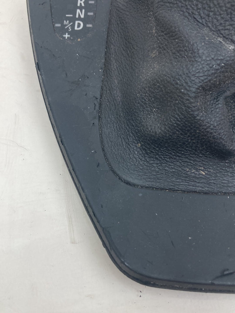 2009-2011 BMW 328i E90 Shift Knob Boot Leather Black 7155643 OEM #4783M