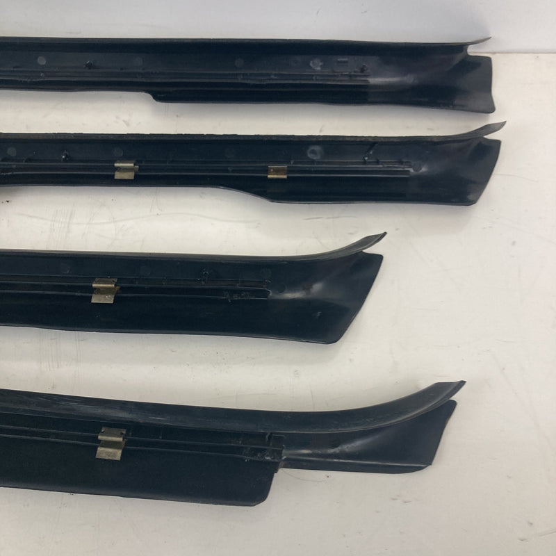 1981-1985 Volvo 240 245 Scuff Plate Set of 4 1202799 1202800 1202801 1202802 OEM