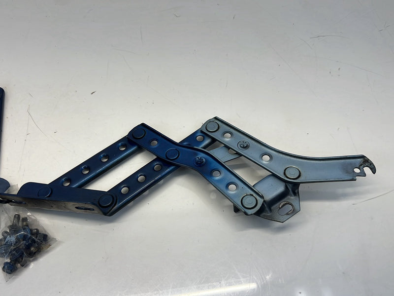 1975-1980 Volvo 244 240 Trunk Deck Lid Hinge Pair Blue Sedan Only OEM #5279EM