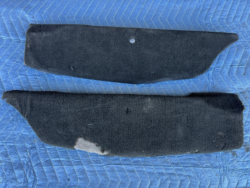 1998-2003 Jaguar XJR XJ8 X308 L & R Rear Seat Lower Carpet Trim Pair OEM #4697E