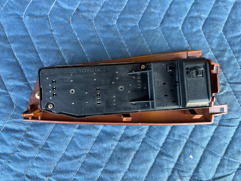 2003-2008 Toyota Corolla Front Driver Master Door Window Switch Wood OEM #3338EM