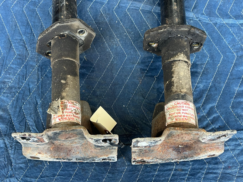 1986-1993 Volvo 240 244 245 Front Right & Left Bumper Shock Pair OEM #4458EM