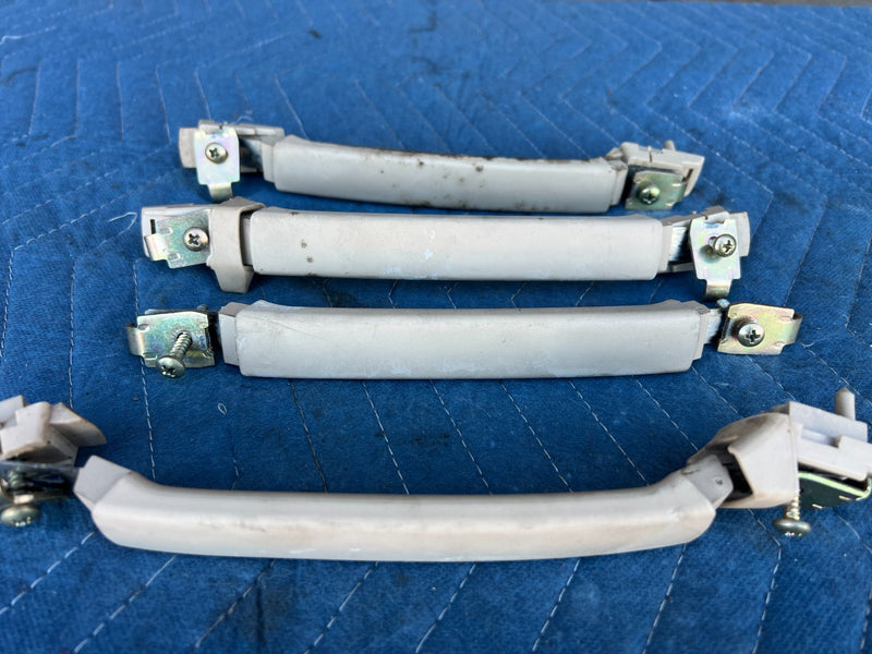 2000-2005 BMW 330xi 325xi E46 Overhead Grab Handle Set of 4 Beige OEM #4765EM