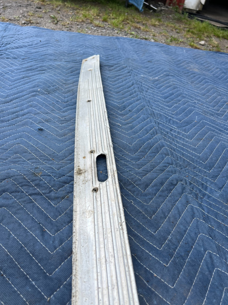 1967-1974 Volvo 140 142 Coupe Rear Trunk Sill Scuff Plate Trim OEM #4852EM
