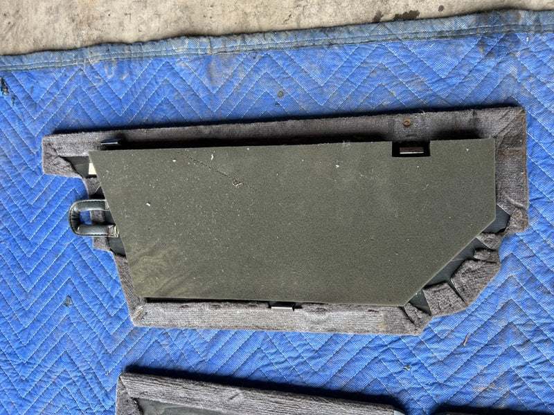 1992-1995 Volvo 940 740 Wagon Rear Trunk Floor Carpet Panel Set OEM #3268EM