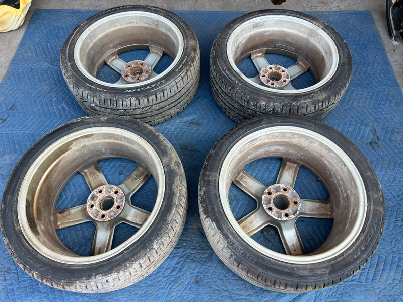 2005-2007 Volvo S60R V70R 18" x 8J Wheel & Tire Set of 4 30647397 OEM #2858EM