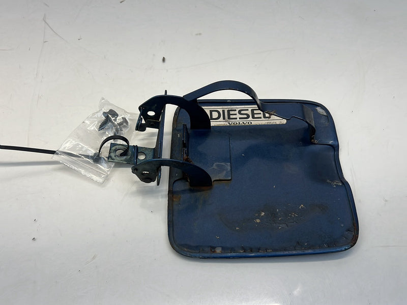 1975-1980 Volvo 244 240 Fuel Door w/ Hinge Blue 1255174 OEM #5257EM