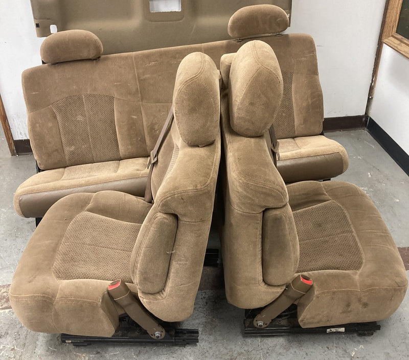 1999-2006 Chevy Silverado GMT800 Complete Oak Peanut Butter Interior Set #3515M