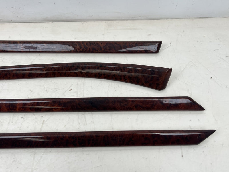 1997-2003 BMW E39 525i 528i 530i Set Of 4 Door Trim Interior Wood Verona #550M