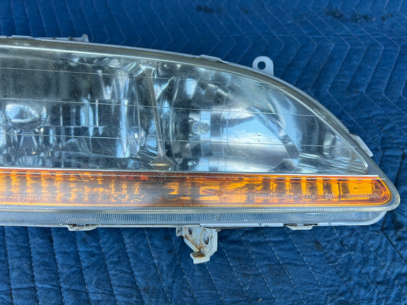 1998-2002 Honda Accord Front Headlight Pair LR RH Lens + Assembly #1989CN