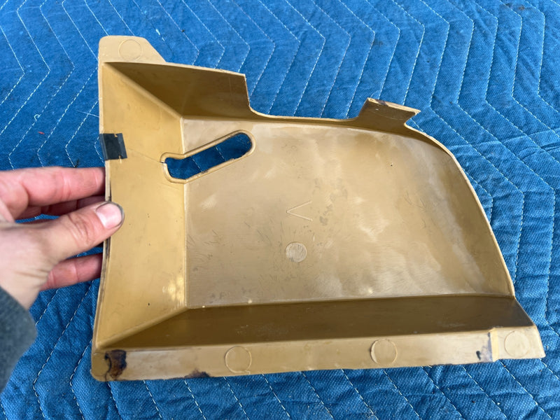 1986-1993 Volvo 240 244 Sedan LH RH Rear Parcel Shelf Seat Belt Trim OEM #4202EM