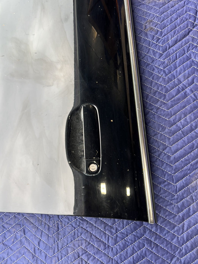 1996-2003 Audi S8 D2 A8 Front Driver Left Door Panel Shell Brilliant Black OEM #6386EM
