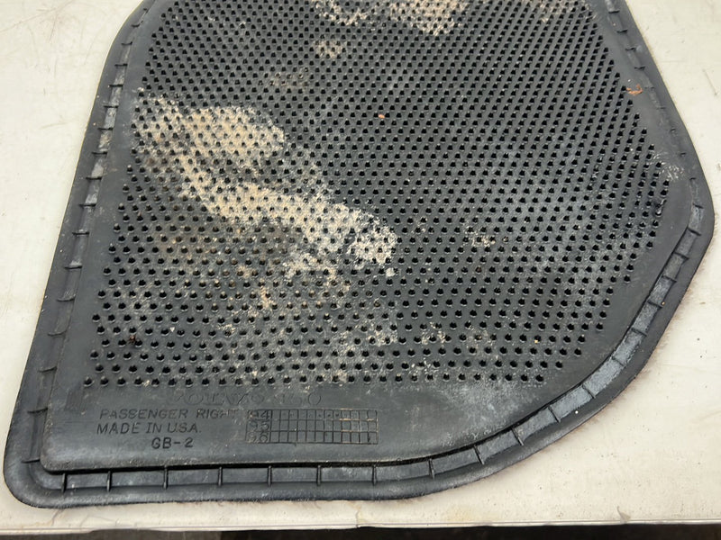 1993-1997 Volvo 850 Front & Rear Carpet Floor Mat Set of 4 Gray OEM