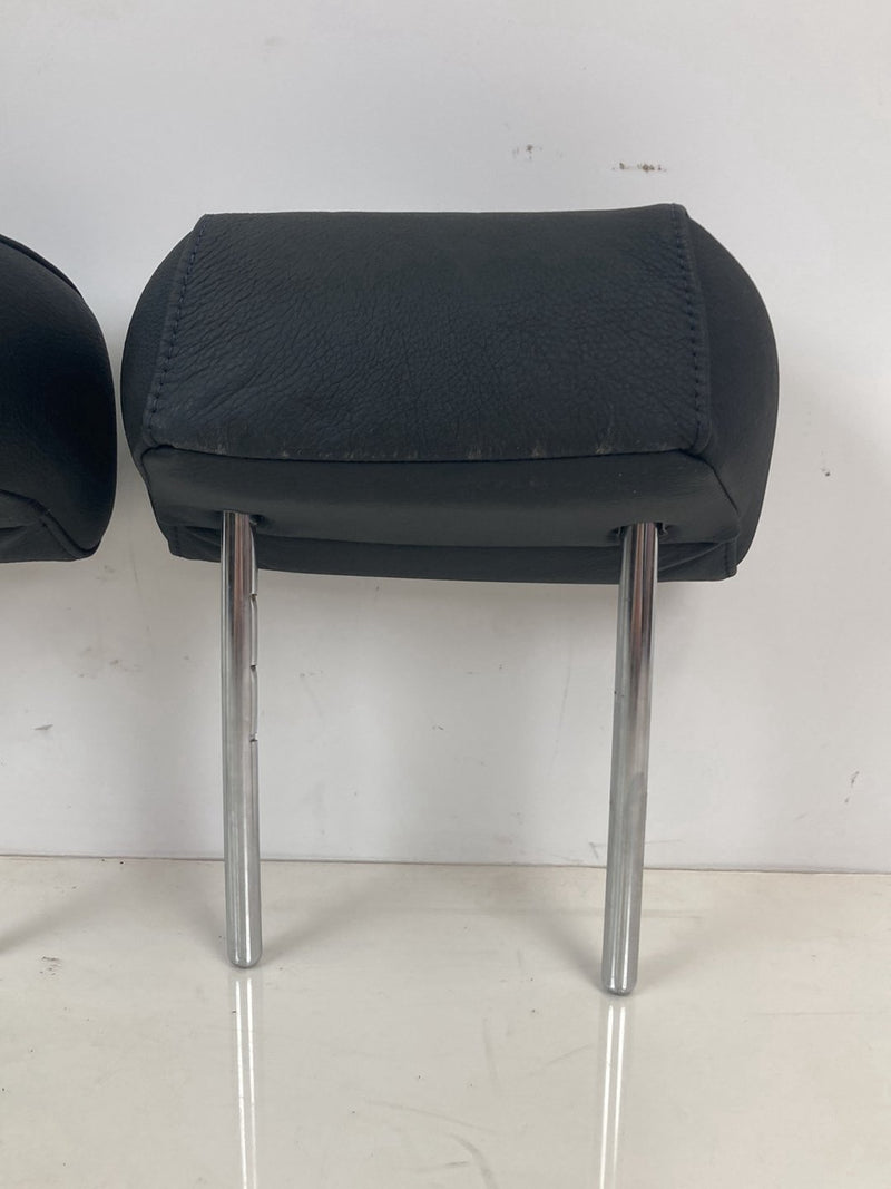 2003-2007 BMW 545i E60 Headrest Black Leather Left Right OEM #4951M