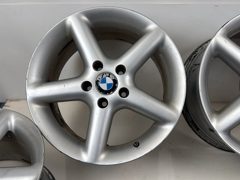 1998-2003 BMW 323i Z3 E36 8.5x17 5-Spoke Aluminum Wheel Set of 4 OEM #6116EM