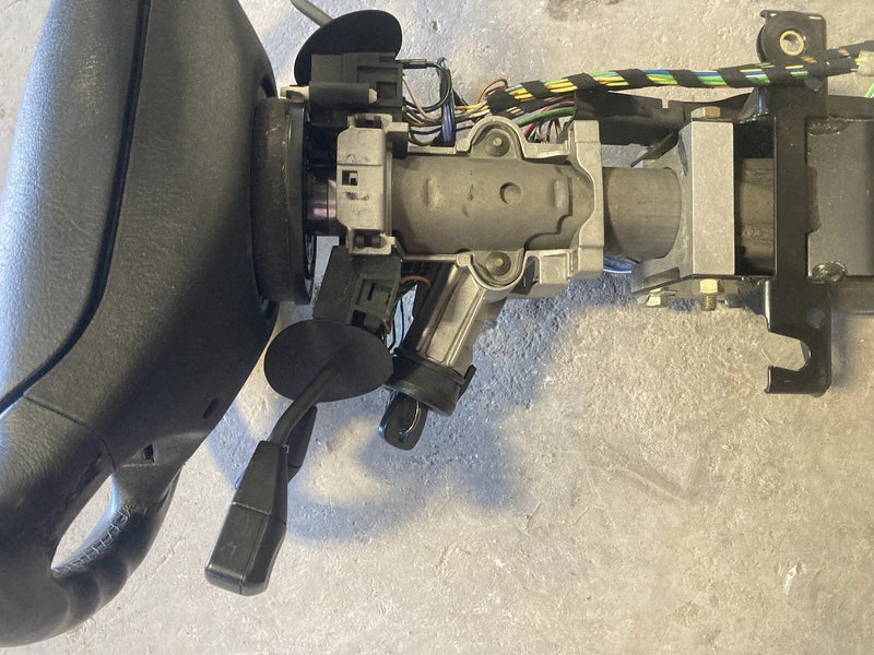 1988-1996 BMW E34 5 Series 525i 535i Steering Column & Wheel Assembly OEM #5026E