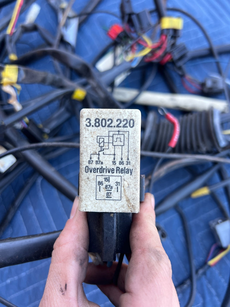 1986-1993 Volvo 240 244 Sedan Body Wiring Harness Dash to Tail Light OEM #4315EM