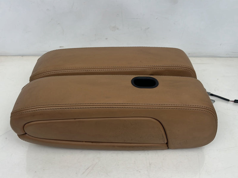 2001-2003 Audi S8 D2 A8 Center Console Armrest Caramel Leather Phone OEM #6092EM