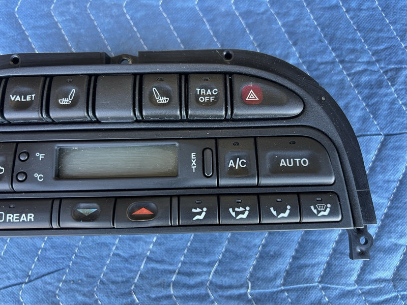 1998-2003 Jaguar XJR XJ8 X308 Temperature Climate Control Unit LJA7690BB #4631E