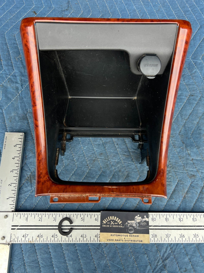2002-2006  Toyota Camry Dash Center Console  Trim Bezel 12V OEM #113DU